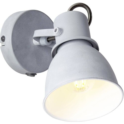Brilliant Bogart 76311/70 zidni reflektor E14 25 W LED betonsko-siva boja Slike