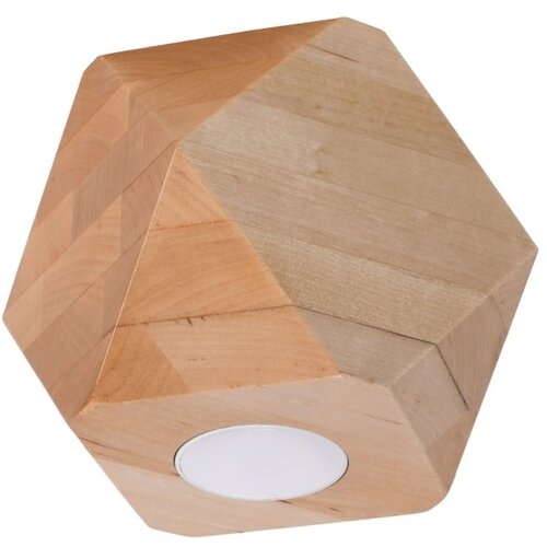 Nice Lamps stropna svetilka v naravni barvi 12x12 cm vige – Cene