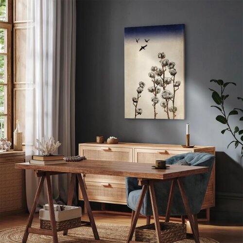  Slika - Cotton Branches (1 Part) Vertical 80x120 Slike