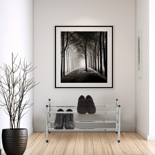 Premier Housewares Chrome Frame zložljivo stojalo za čevlje Slike