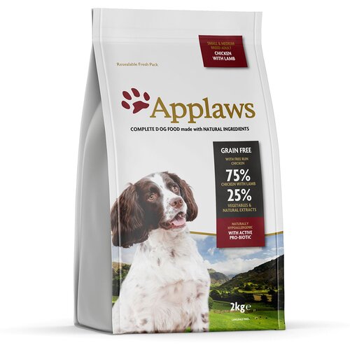 Applaws Adult piletina i janjetina za male i srednje velike pasmine - 2 x 2 kg Cijene