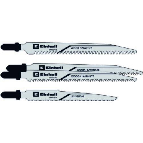 Einhell Set ubodnih testerica, 1 kom za metal, 2+1 za drvo, 4 komada, Sivi Slike