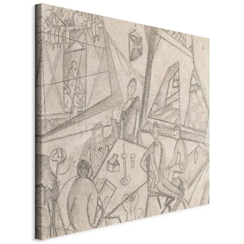  Slika - Frida Kahlo &ndash; Frida and Her Contemporaries 60x60 Na talijanskom platnu Cijene