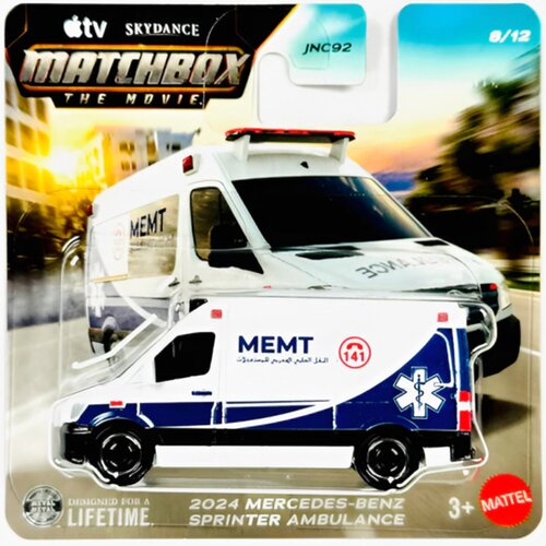 Mattel Matchbox A Film: 2024 Mercedes‑Benz Sprinter re&scaron;evalno vozilo, avtomobilček 1/64 - Cene