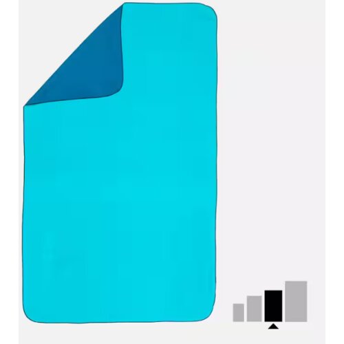 Olimp Sport Peškir od mikrovlakana plavo zeleni L Cene