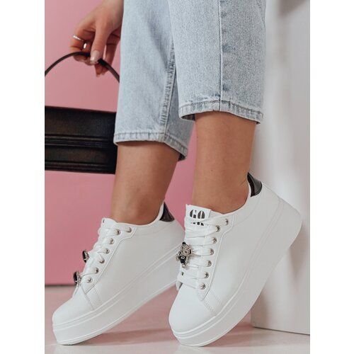 DStreet Sneakersy damskie na platformie SOLICIA czarne Slike