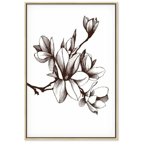  Slika - Renaissance Magnolias (1 Part) Vertical 40x60 Slike