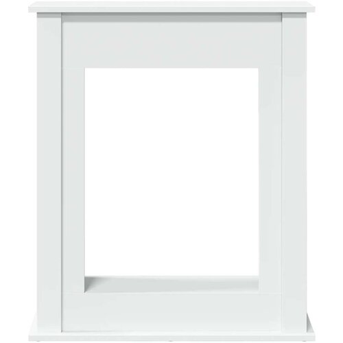 vidaXL Okvir za kamin bel 75x20x87,5 cm inženirski les Cene