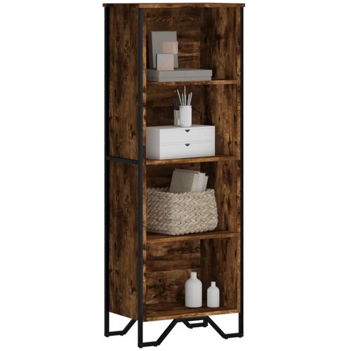  Regal za knjige boja hrasta 50x31x137,5 cm konstruirano drvo Cijene