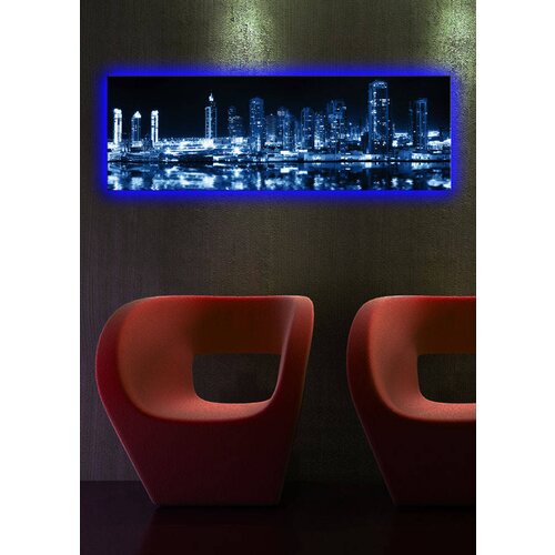 Opviq slika na platnu sa LED osvetljenjem 30x90cm Cene