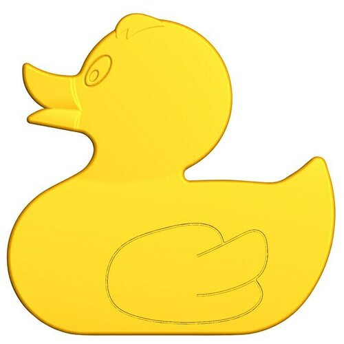 In podloga za kadu (5 kom., pvc, žute boje) Slike