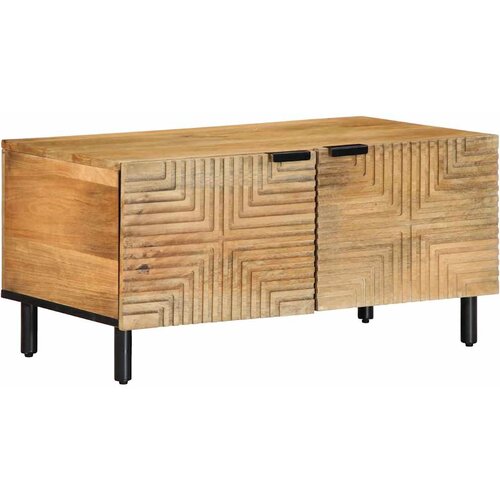 Stol za kavu smeđi 80x50x40 cm Puno drvo Mango Cene