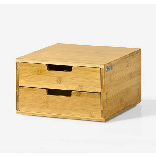 SoBuy škatla za shranjevanje kavnih kapsul v barvi lesa v kmečkem slogu, (20815020)