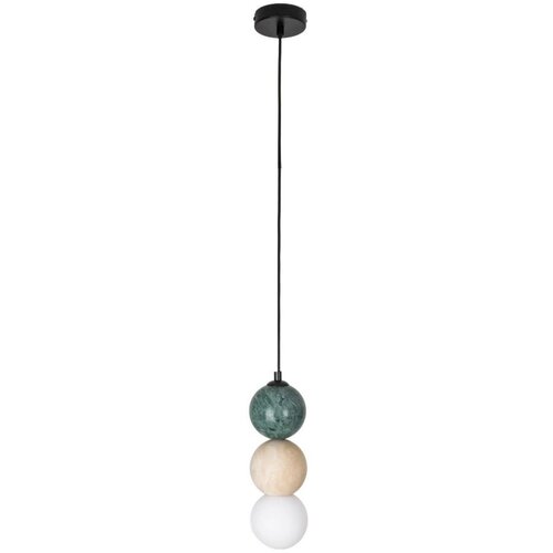  MAXLIGHT P0665 - Luster na sajli ALICE 1xG9/7W/230V prečnik 10 cm crna Slike