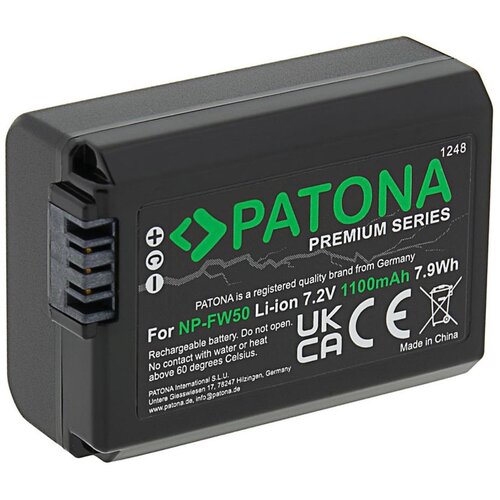 Patona Baterija za Sony NP-FW50 1100 mAh Li-Ion PREMIUM Cene