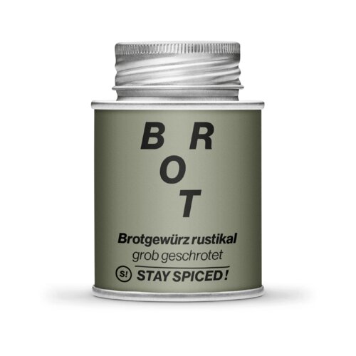 Stay Spiced! &amp;quot;Rustikalna&amp;quot; začimba za kruh, grobo zmleta s črno kumino Slike