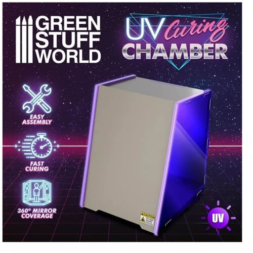Green Stuff World caja de curado ultravioleta / uv curing chamber Slike