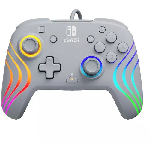 Pdp nintendo switch afterglow wave wired controller grey Slike