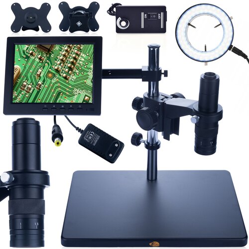Rosfix EARTH PRO MCEP-0,5X DIGITALNI MIKROSKOP + 8-PALČNI ZASLON + 200 MM DRŽALO ZA DIGITALNI MIKROSKOP + NASTAVLJIVA 56XLED OSVETLITEV MIKROSKOPA, (21739099) Cene