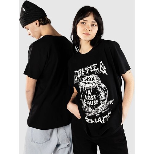 A Lost Cause Coffee T-shirt black Cene