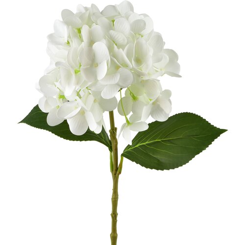 Mondex umetna plastika Viridis Hortenzija 60cm bela 1kos, (5000301159) Cene