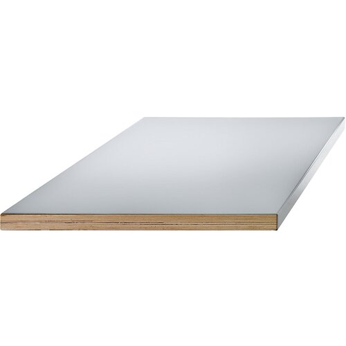 LISTA Delovna plošča za modulne delovne mize, obloga iz jeklene pločevine na osrednjem delu iz Multiplexa, ŠxG 1500 x 750 mm, debelina 40 mm Cene