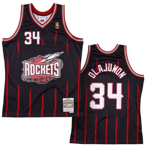 Mitchell And Ness muški Hakeem Olajuwon Houston Rockets 1996-97 Mitchell & Ness Reload 2.0 Swingman dres