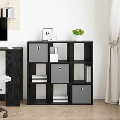  Kreveta s ladicama Crni hrast 88,5 x 29 x 84,5 cm Slike