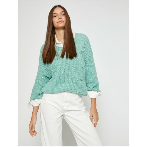 Koton Sweater - Green - Regular fit Slike