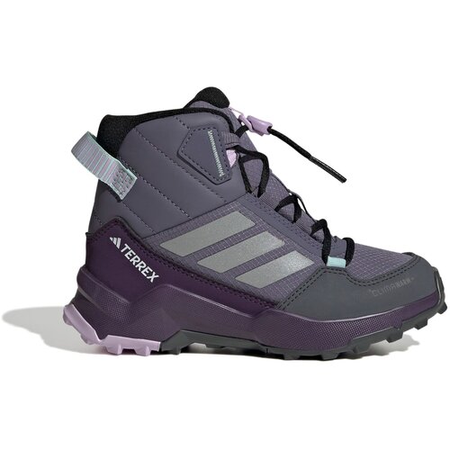 Adidas Patike za devojčice Terrex Ax4R Cw+ Mid K, JS2924, Tamnosive Cene