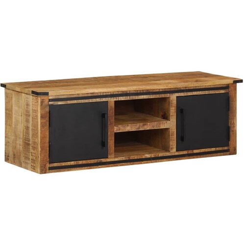 vidaXL TV omarica z vrati 105x35x36 cm trden mangov les Cene