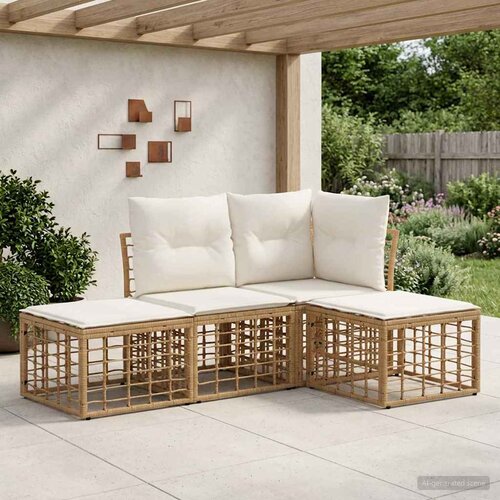  Set vanjskih sofa Prirodna Poliester Cene