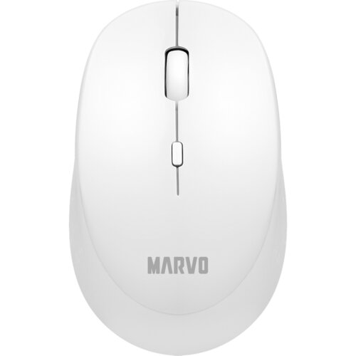 Marvo Office WM103 brezžična pisarni&scaron;ka mi&scaron;ka bele barve Cene