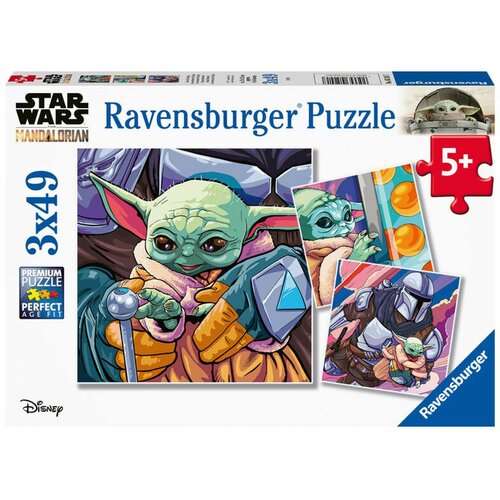 Ravensburger puzzle - Mandalorian: Grogu - 15 delova Slike