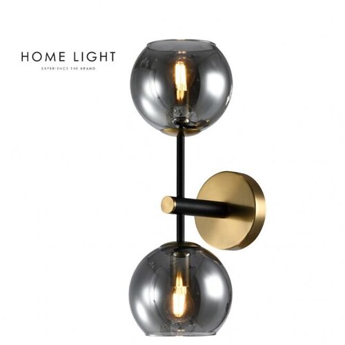 Bb Link zidna lampa 2*E14 crna/bakar talia 34 Slike