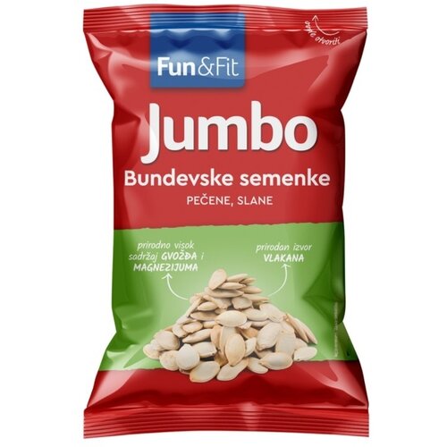FUN&FIT Semenke JUMBO pečene slane 150g Cene