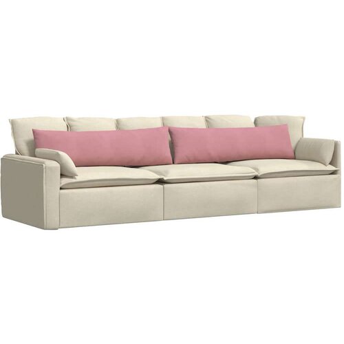  Jastučići za sofu 2 pcs Ružičasta 145 x 40 cm Kordura tekstil Slike