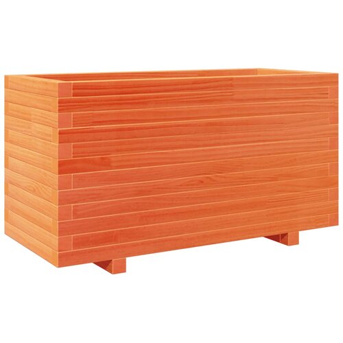  Vrtna sadilica vo&amp;scaron;tano smeđe boje 90x40x49,5 cm od borovine Slike