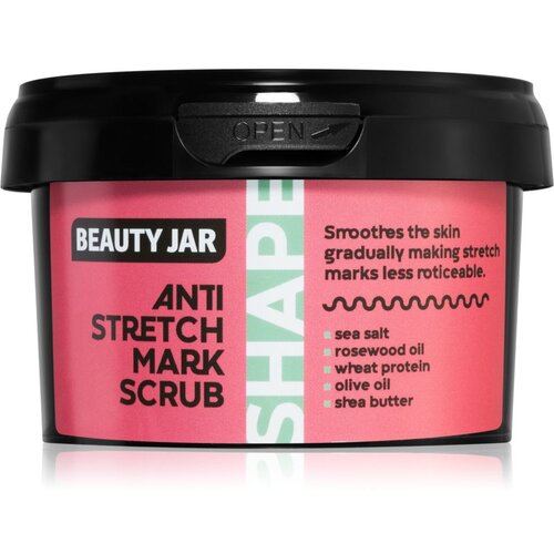 Beauty Jar Shape piling za telo s soljo za strije 400 g Slike