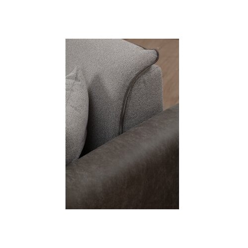 Atelier Del Sofa Ugaona garnitura Aren, 145x43x206 cm, Siva Slike
