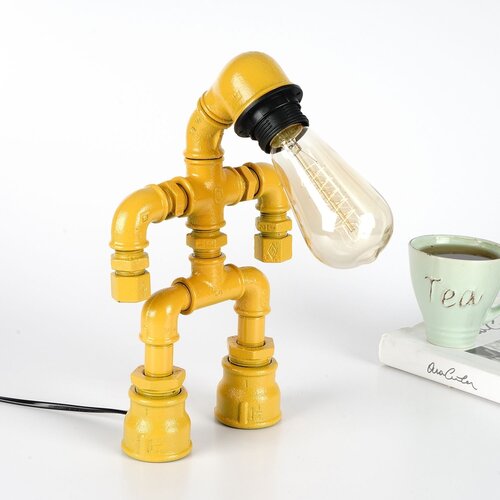  Pp082 yellow table lamp Slike