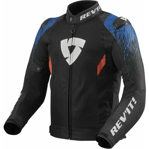 Rev'it! Jacket Quantum 2 Air Black/Blue M Tekstilna jakna