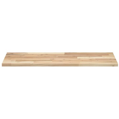  Plutajuće police 3 kom 100x40x2 cm Neobrađeno puno drvo akacije Slike
