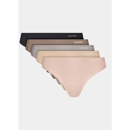 Calvin Klein Underwear Set 5 parov tangic 000QD3556E Pisana