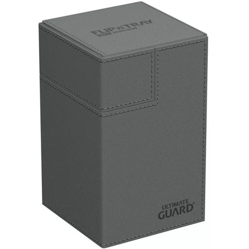 Ultimate Guard Flip`n`Tray 100+ xenoskin monocolor grey Slike