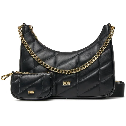 Dkny Ročna torba Betty R34EBB22 Blk/Gold