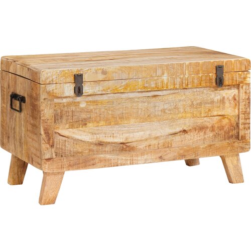 vidaXL Shranjevalna škatla 70 x 35 x 40 cm trden mangov les Cene