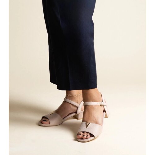D/CEO Black sandals on a block heel Millo Slike