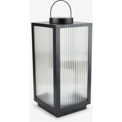  Lantern w/LED black Cene