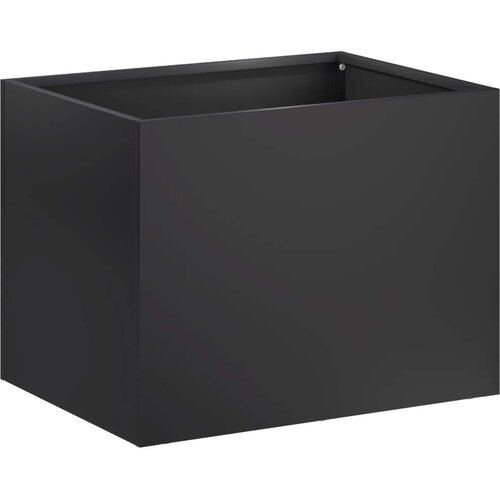  Vrtna saksija 2 kom. Crna 40 x 30 x 30 cm Čelična vrata - Crna 40 x 30 x 30 cm 2 Slike